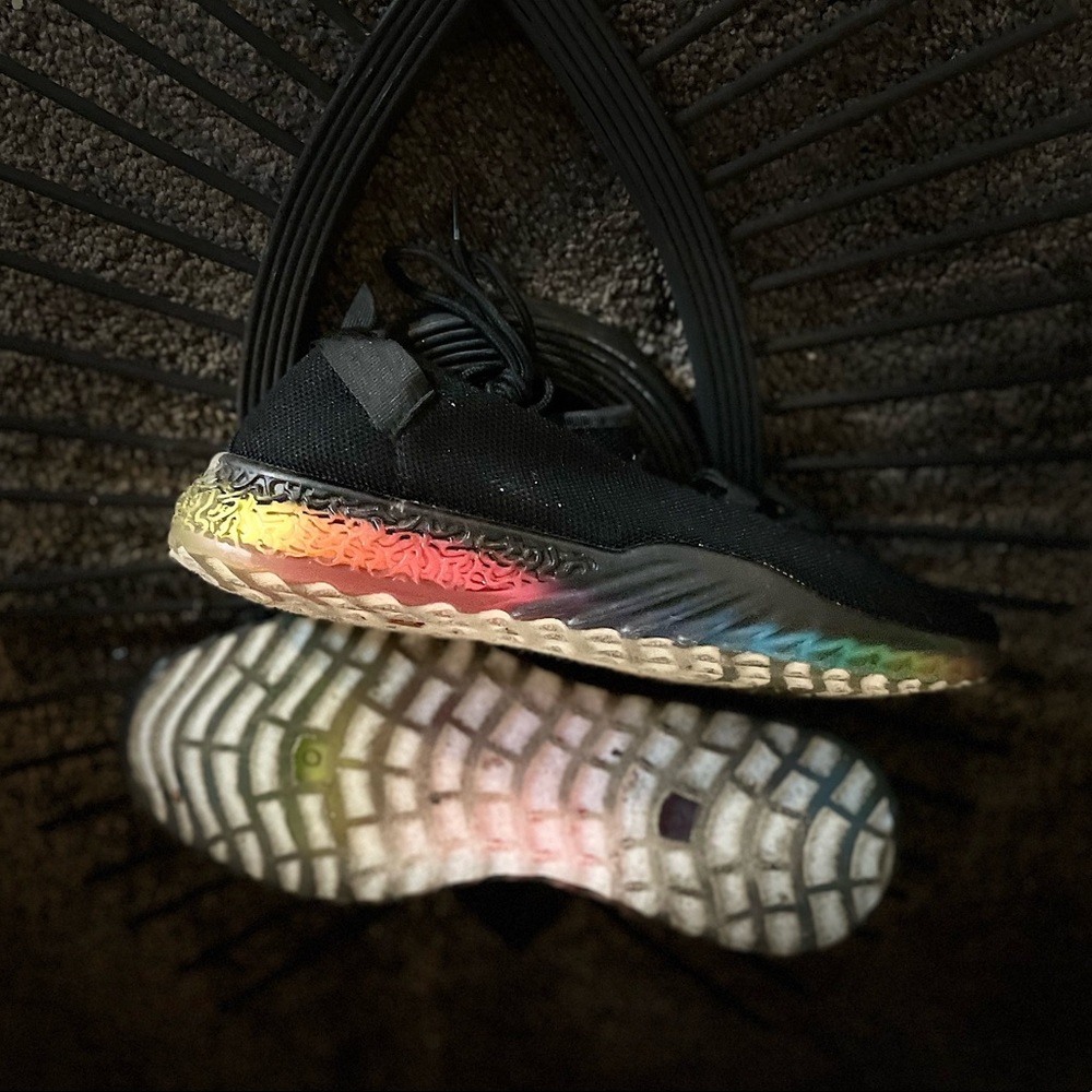 Affinity woman’s rainbow athletic shoes